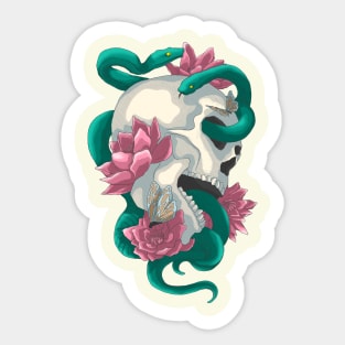 Serpent's Skull Sticker